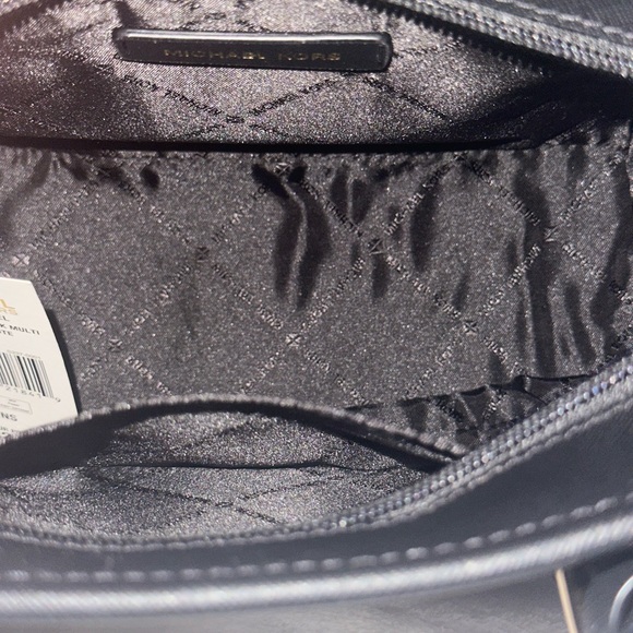 Michael Kors Jet Set Traveler Black and Brown Women's Shoulder Bag/Crossbody Bag - Picture 8 of 11